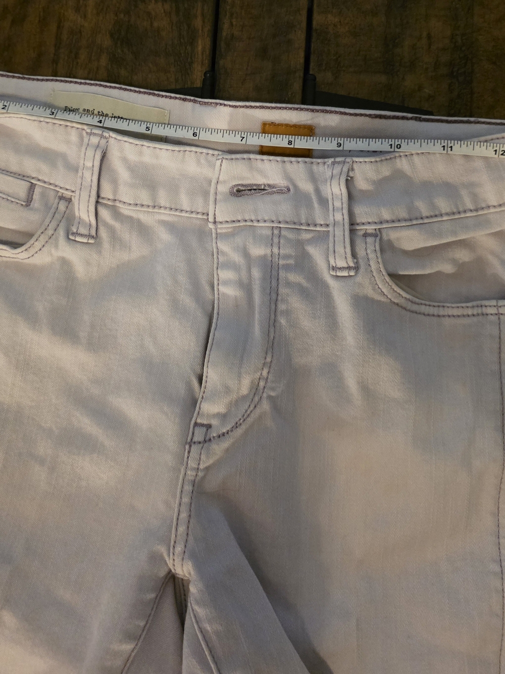Women’s White Slim Jeans - Picture 5 of 7